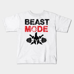 Beast mode training Kids T-Shirt